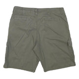 WRANGLER Mens Shorts Green Cargo XL W34 Relaxed Fit Cotton Blend