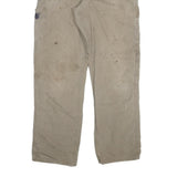 CARHARTT Mens Jeans Beige Relaxed Straight Denim Fair W31 L33 Workwear Durable