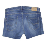 GUESS Womens Denim Blue Casual Shorts XL W38 Cotton Blend