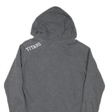 CHAMPION Womens Grey Cal State Fullerton ¼ Zip Hoodie L Casual Sweatshirt