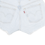 LEVI'S Womens Shorts Blue Denim Casual Distressed M W28 Summer Wear