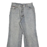 KOUYUZI Womens Regular Fit Blue Denim Bootcut Jeans Cotton Blend W28 L28