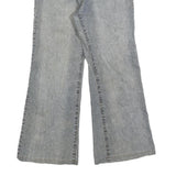 KOUYUZI Womens Regular Fit Blue Denim Bootcut Jeans Cotton Blend W28 L28