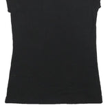 THE ROLLING STONES Girls Black Guitar Graphic T-Shirt L Short Sleeve Crew Neck