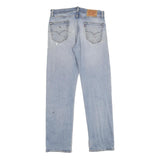 LEVI'S 751 Mens Jeans Blue Regular Straight Denim Light W34 L34 Vintage