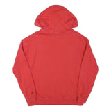 CHAMPION Mens Red Pullover Hoodie M Cotton Blend Casual Everyday Wear