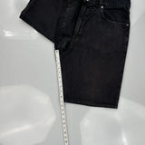 Calvin Klein Jeans Denim Shorts - 36W 10L Black Cotton