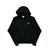 Reverse Weave Champion Graphic Hoodie - Medium Black Cotton