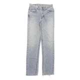 LEVI'S 552 Mens Jeans Regular Straight Denim Light W26 L31 Zip Cotton Blend