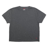 LEVI'S Mens Grey Graphic T-Shirt XL Short Sleeve Crew Neck Casual Cotton Blend
