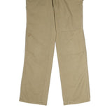 CARHARTT Mens Cotton Beige Regular Fit Straight Leg Trousers W30 L32 Workwear