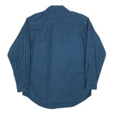 ST JOHNS BAY Mens Blue Long Sleeve Shirt L Casual Button Pocket