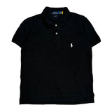 Polo By Ralph Lauren Polo Shirt - Medium Black Cotton