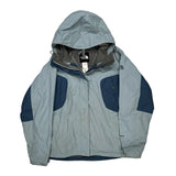 The North Face Waterproof Jacket - XL Blue Nylon