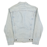 LEVI'S Mens Blue Denim Jacket M Classic Cotton Button Closure Chest Pockets
