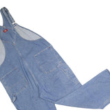 DICKIES Mens Blue Denim Cotton Classic Dungarees XL W44 L30 Workwear