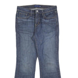 LEVI'S Womens Regular Fit Blue Denim Jeans W31 L30 Zip Classic Style