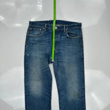 Levis Jeans - 36W 30L Blue Cotton
