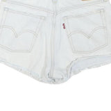 LEVI'S Womens Shorts Blue Casual Cut-Off Distressed S W28 Summer Denim