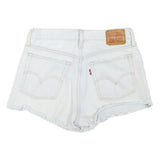 LEVI'S Womens Shorts Blue Casual Cut-Off Distressed S W28 Summer Denim