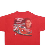 CHASE AUTHENTICS Mens Red Large Graphic T-Shirt XL Short Sleeve Round Neck