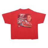 CHASE AUTHENTICS Mens Red Large Graphic T-Shirt XL Short Sleeve Round Neck