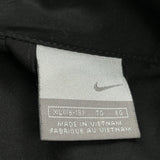 Nike Striped Track Jacket - XL Black Polyester