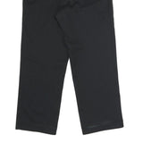 DICKIES Mens Classic Black Polyester Blend Straight Leg Trousers W36 L29