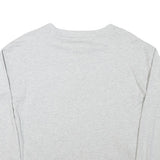 LAUREN RALPH LAUREN Womens Grey Embossed Logo Crew Neck XXS Sweatshirt Casual