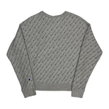 Reverse Weave Champion Sweatshirt - Medium Gray Cotton Blend