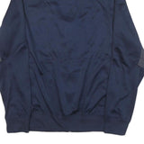 AIR JORDAN Mens Navy Blue Basketball Zip Jacket M Polyester Blend Dri-Fit