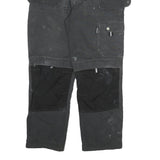 DICKIES Mens Cotton Blend Black Regular Straight Trousers W30 L27 Workwear