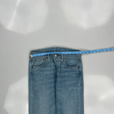 501 Levis Jeans - 29W 31L Light Wash Denim