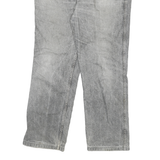 MUSTANG Mens Grey Denim Regular Fit Straight Cotton Light W38 L30 Classic Jeans