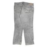 MUSTANG Mens Grey Denim Regular Fit Straight Cotton Light W38 L30 Classic Jeans