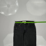 Levis Jeans - 31W 29L Black Cotton