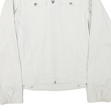 THE NORTH FACE Womens White Apex Jacket S Polyester Blend Zip Outdoor Softshell