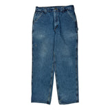 Carhartt Carpenter Jeans - 34W 34L Blue Cotton