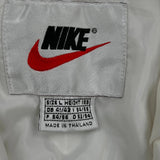 Nike Spellout Windbreaker - Large White Polyester