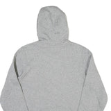 NIKE Mens Grey S Hoodie Cotton Blend Pullover Hooded Sweatshirt S