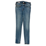 True Religion Skinny Jeans - 26W UK 4 Light Wash Cotton Blend