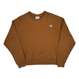 Reverse Weave Champion Sweatshirt - XL Brown Cotton