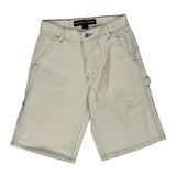 Age 10 Nautica Carpenter Shorts - 24W 10L Cream Cotton