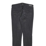 LEVI'S Womens Jeans Black Slim Skinny Denim Medium W28 L29 Stretch Cotton Blend