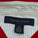 Tommy Hilfiger Polo Shirt - Large Red Cotton