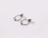 Italian Mini Sterling Silver Hoop Earrings