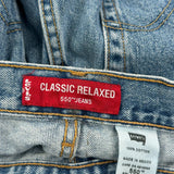 550 Levis Jeans - 31W US 8 Blue Cotton
