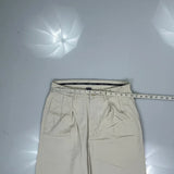 Polo By Ralph Lauren Trousers - 32W 29L Cream Cotton