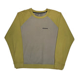 Patagonia Graphic Long Sleeve T-Shirt - XL Beige Cotton