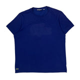 Lacoste T-Shirt - 2XL Blue Cotton